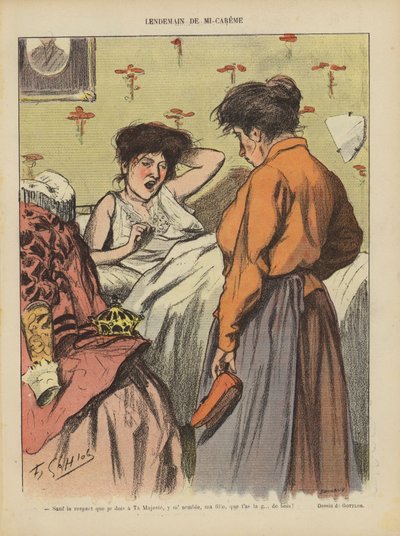 Illustration für Le Rire von Fernand Louis Gottlob