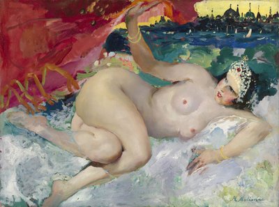 Danae von Filipp Andreevich Maliavin
