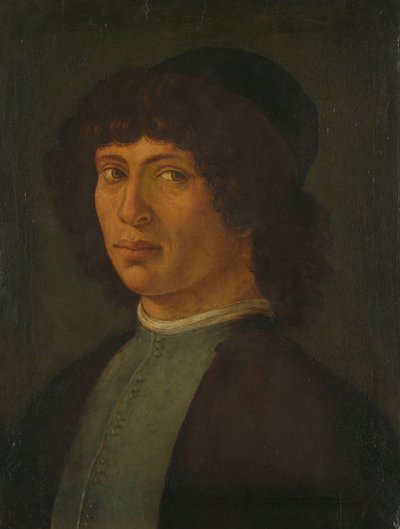 Porträt eines jungen Mannes von Filippino Lippi (manner of)