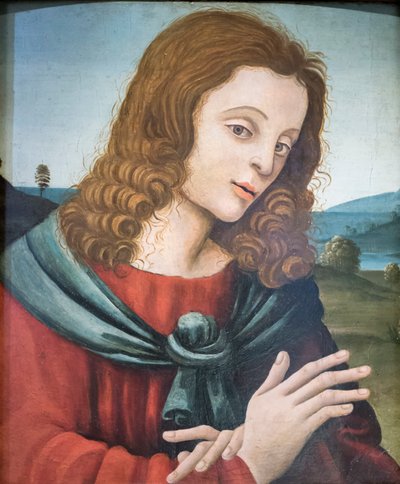 Der heilige Johannes der Evangelist, Nachfolger von Filippino Lippi von Filippino Lippi