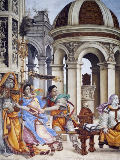 Geschichten von St. Johannes von Filippino Lippi