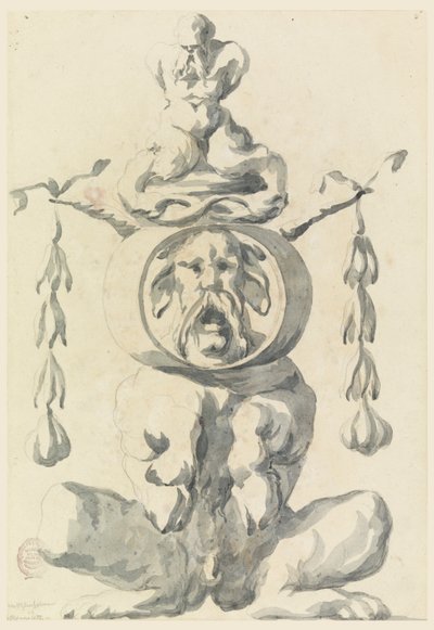 Groteske Figur von Filippo Marchionni