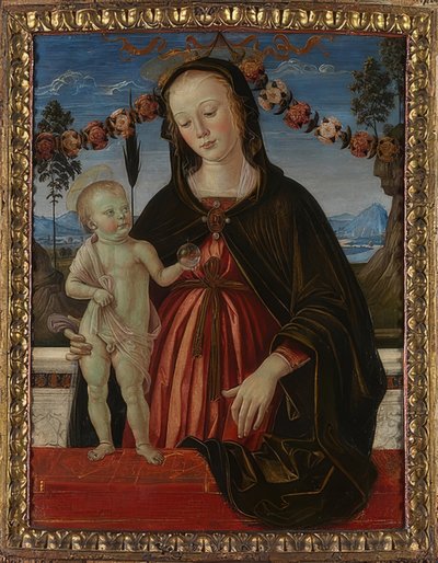 Madonna mit dem Kind von Fiorenzo di Lorenzo