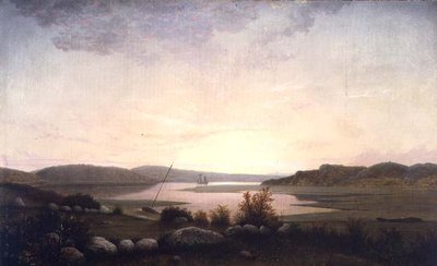 Bach in der Nähe von Gloucester, Massachusetts von Fitz Henry Lane