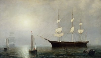 Das Schiff Starlight, um 1860 von Fitz Henry Lane