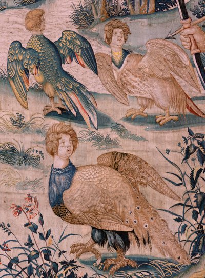 Herkules und die Stymphalischen Vögel (Serie Die Arbeiten des Herkules) von Flemish School