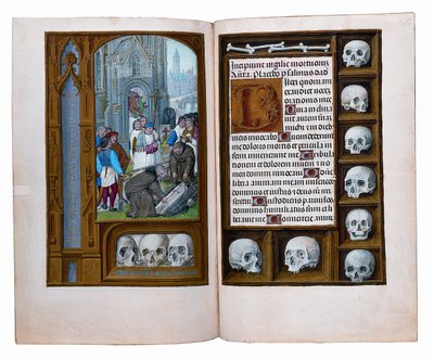 Folios aus dem Rothschild Stundenbuch, Gent oder Brügge, um 1505 von Flemish School