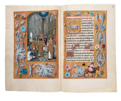 Folios aus dem Rothschild-Stundenbuch, Gent oder Brügge, ca. 1505 von Flemish School