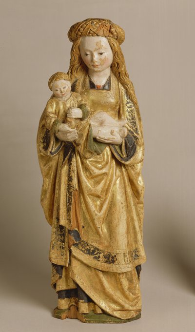 Madonna mit Kind, Schule von Mechelen, um 1500 von Flemish School