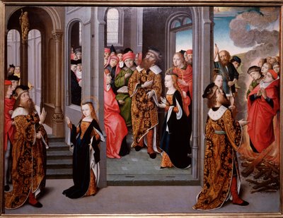 Martyrium der hl. Agnes von Rom, auf der Piazza Navona von Flemish School