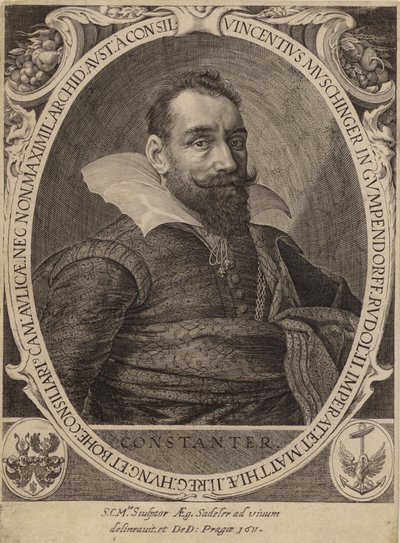 Porträt von Vincent Muschinger von Gumpendorff von Flemish School