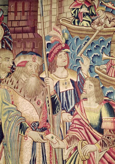 Die Ankunft von Vasco da Gama von Flemish School