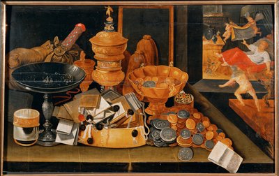 Der Schatz des Geizhalses von Flemish School