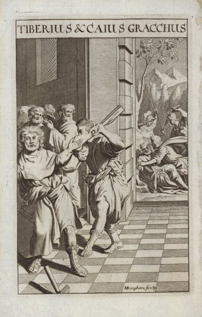 Tiberius und Caius Gracchus von Flemish School