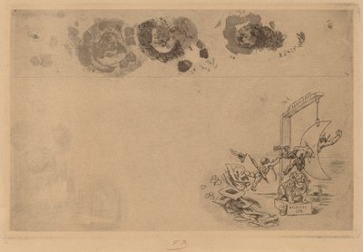 Belgische Grenze, Unordnungsbefehl von Félicien Rops