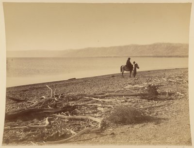 Totes Meer und Berge von Judäa, Palästina von Félix Bonfils