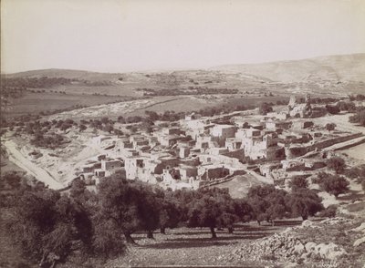Vue générale de Bethany von Félix Bonfils