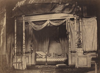 Schlafzimmerausstellung auf der Pariser Weltausstellung von 1855 von Félix Jacques Antoine Moulin