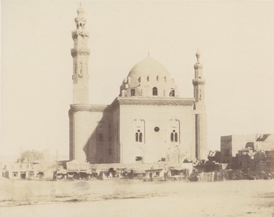 Le Kaire, Moschee des Sultans Haçan das Grabmal, 1851-52, gedruckt 1853-54 von Félix Teynard