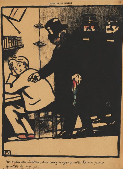 Verbrechen und Strafen XXI, 778: Im Auftrag des Sultans von Félix Vallotton