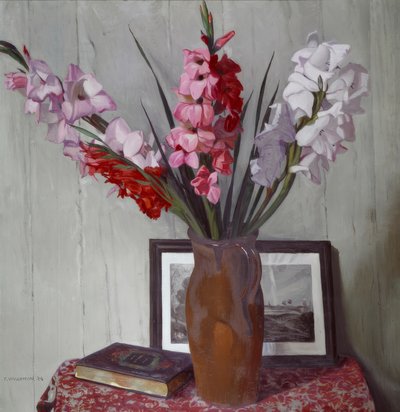 Stillleben mit Gladiolen von Félix Vallotton