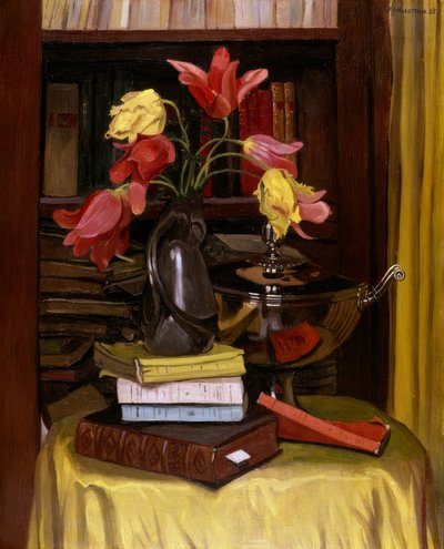 Stillleben mit Tulpen von Félix Vallotton