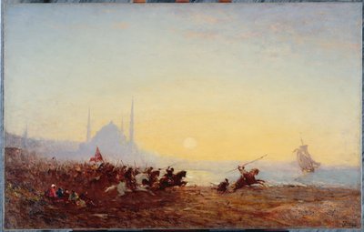 Fantasia in Konstantinopel, zwischen 1880 und 1895 von Félix Ziem