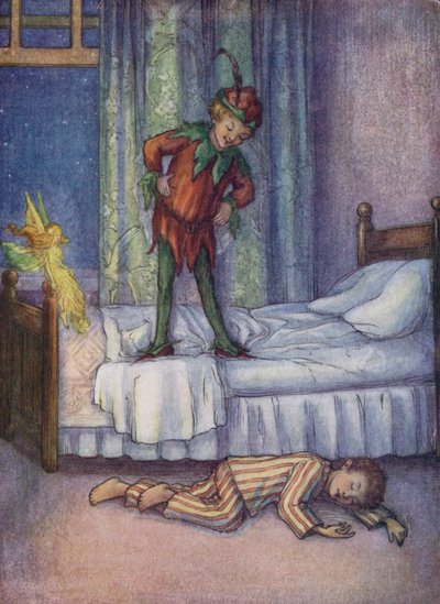 John Darling, der nur zum Spaß von Peter Pan rausgeworfen wurde von Flora White