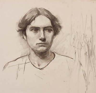 Kopf eines Kunstschulmodells, ca. 1900 von Florence Eleanor Shepard