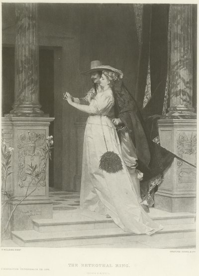 Der Verlobungsring (Gravur) von Florent Willems