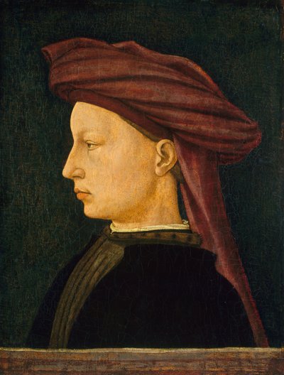 Profilporträt eines jungen Mannes von Florentine 15th Century