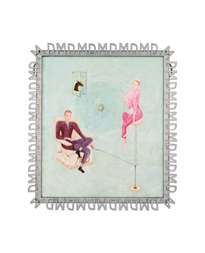 Porträt von Marcel Duchamp und Rose Sélavy von Florine Stettheimer