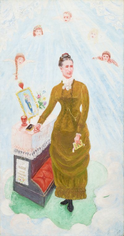 Porträt unserer Krankenschwester, Margaret Burgess von Florine Stettheimer