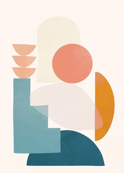 Moderne Form Gelassenheit von Flow Line