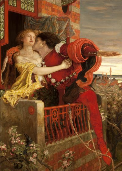 Romeo und Julia von Ford Madox Brown