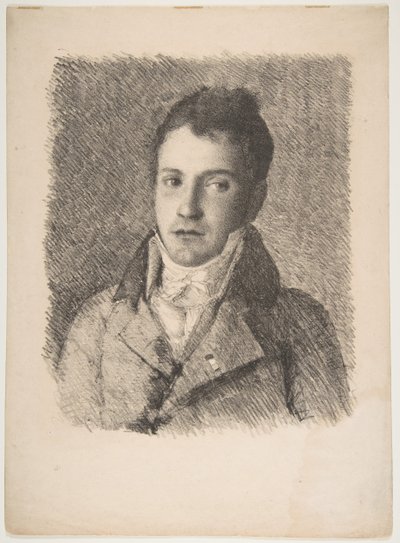 Porträt eines jungen Mannes, ca. 1820 von Formerly attributed to Goya