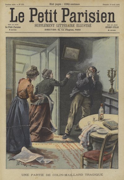 Ein tragisches Spiel von Blindekuh von Fortune Louis Meaulle