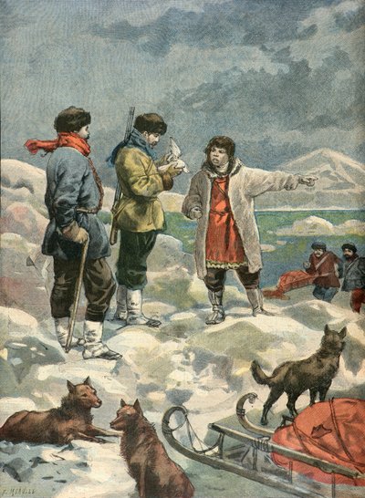 Ausrüstung auf der Suche nach der Expedition von S A Andree von Fortune Louis Meaulle