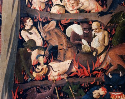 Das Jüngste Gericht: Hölle von Fra  Angelico