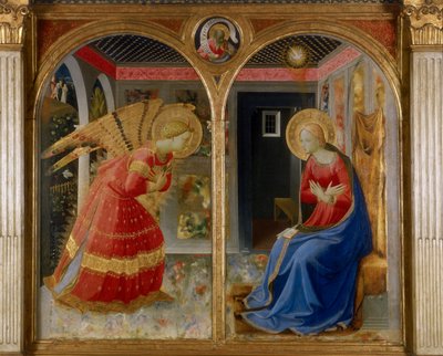 Die Verkündigung, ca. 1432 von Fra Angelico
