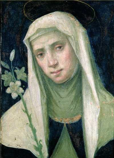 St. Katharina von Siena (1347-80) von Fra Bartolommeo