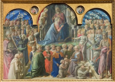 Krönung der Jungfrau von Fra Filippo Lippi