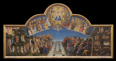 Das Jüngste Gericht, ca. 1432 von Fra Giovanni Angelico da Fiesole