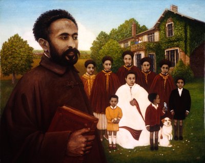 Haile Selassie im Exil von Frances Broomfield