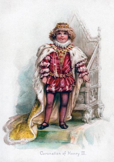 Krönung von Heinrich III., 1897 von Frances Brundage