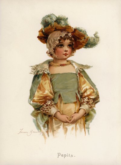 Mädchen: Pepita von Frances Brundage