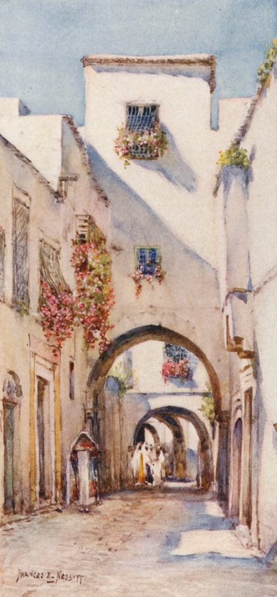 Rue Tourbet el Bey, Tunis von Frances Nesbitt