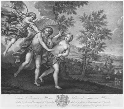 Die Vertreibung aus dem Paradies von Francesco Albani