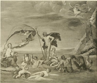Das maritime Reich, Neptun und Amphitrite von Francesco Albani