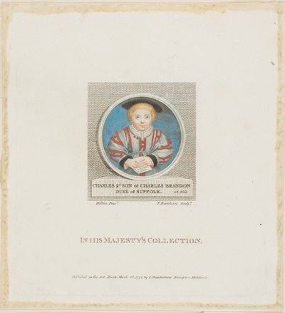 Charles Brandon von Francesco Bartolozzi
